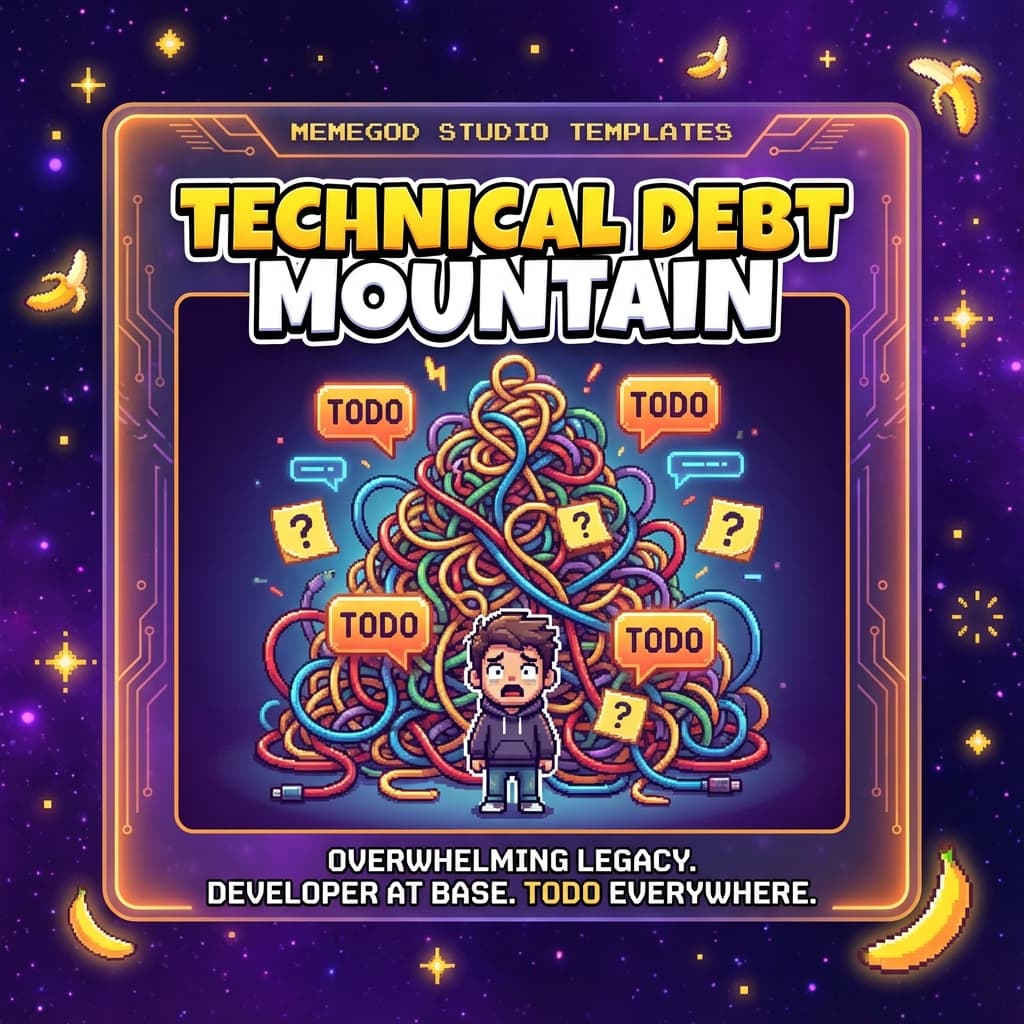 Technical Debt Mountain